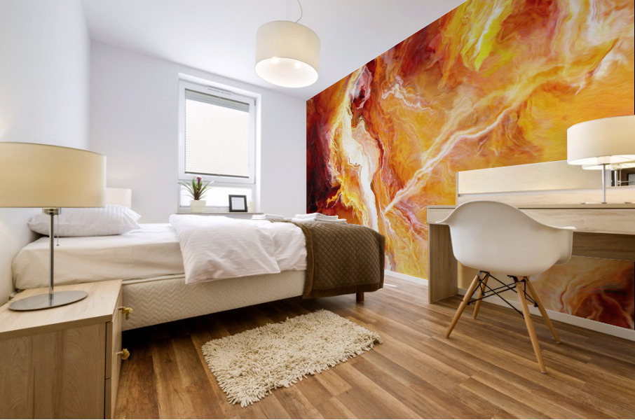 Passion - Abstract Art - Section 2 Mural print