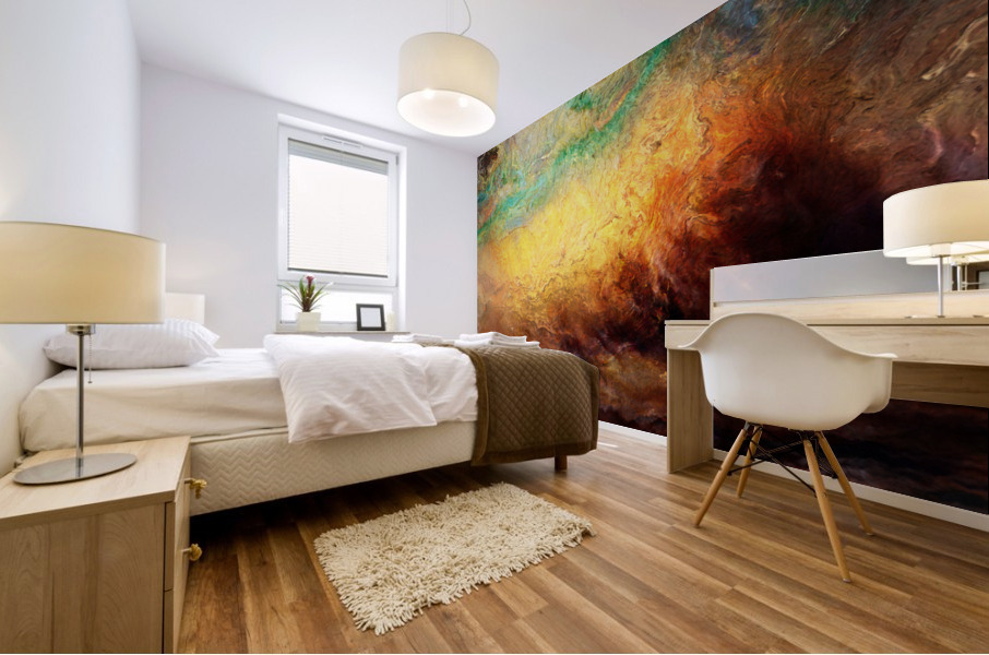 Arrival - Abstract Art Mural print