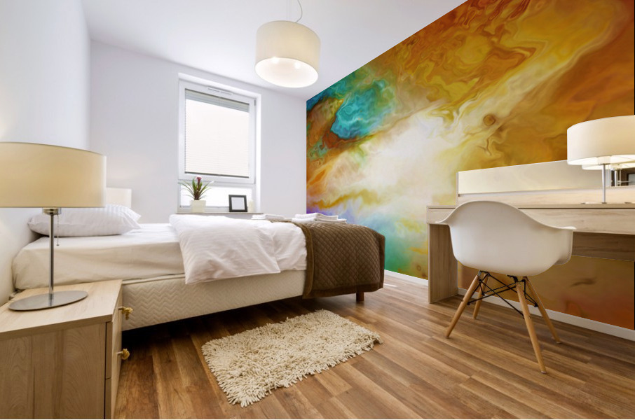 Becoming - Abstract Art Mural print