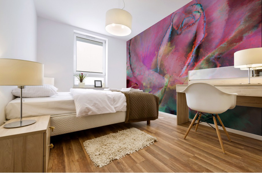 Efflorescence - Abstract Art Mural print