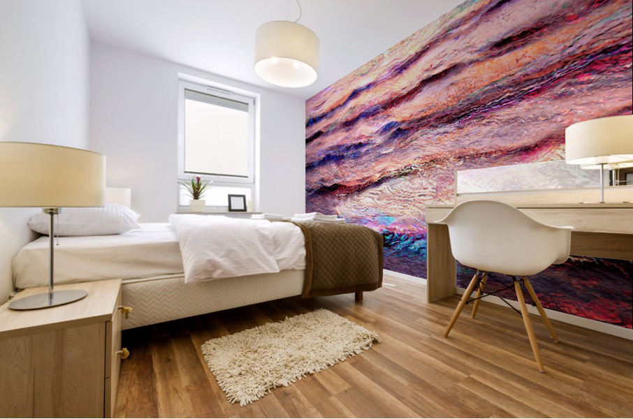 Everything Is Motion - Abstract Art Mural print