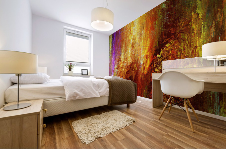 Luminous - Abstract Art Mural print