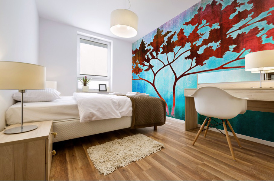 Oneness - Abstract Art Mural print