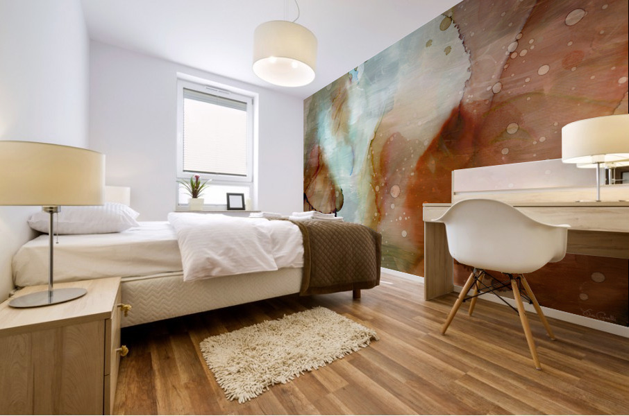Opening - Abstract Art Mural print
