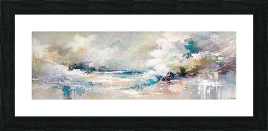 Spring Mist - Abstract Art Picture Frame print