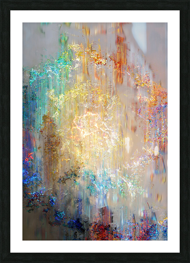 A Heart So Big - Abstract Art Picture Frame print