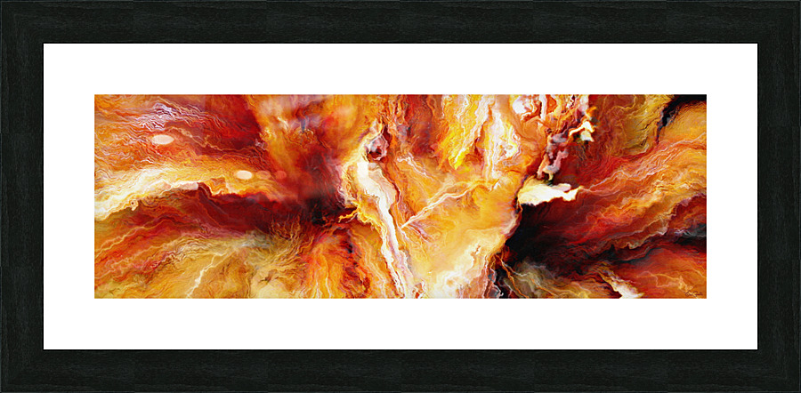 Passion - Abstract Art Picture Frame print