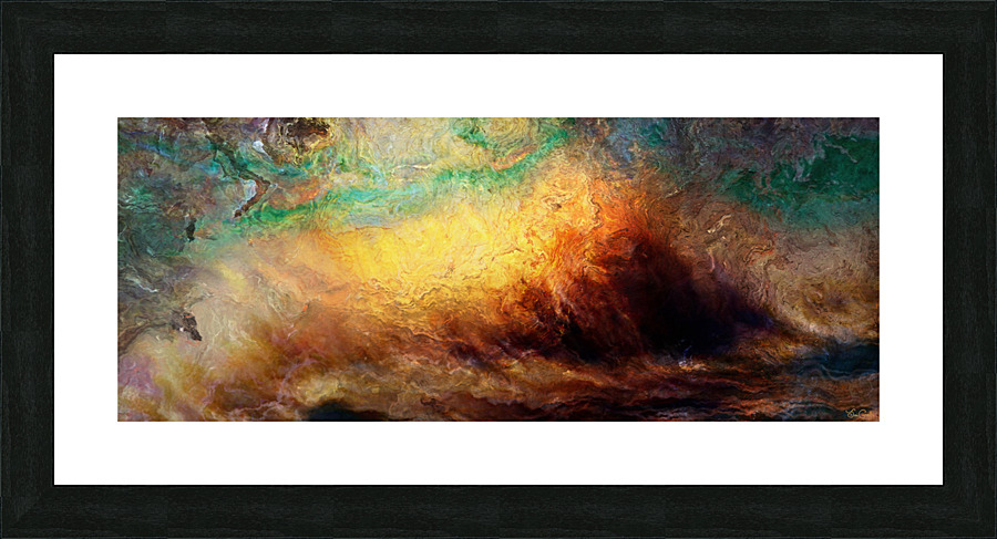 Arrival - Abstract Art Picture Frame print