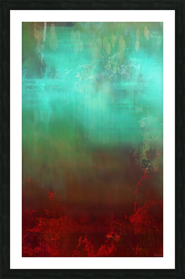 Aurora - Abstract Art Picture Frame print