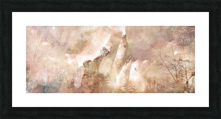 Cornerstone - Abstract Art Picture Frame print