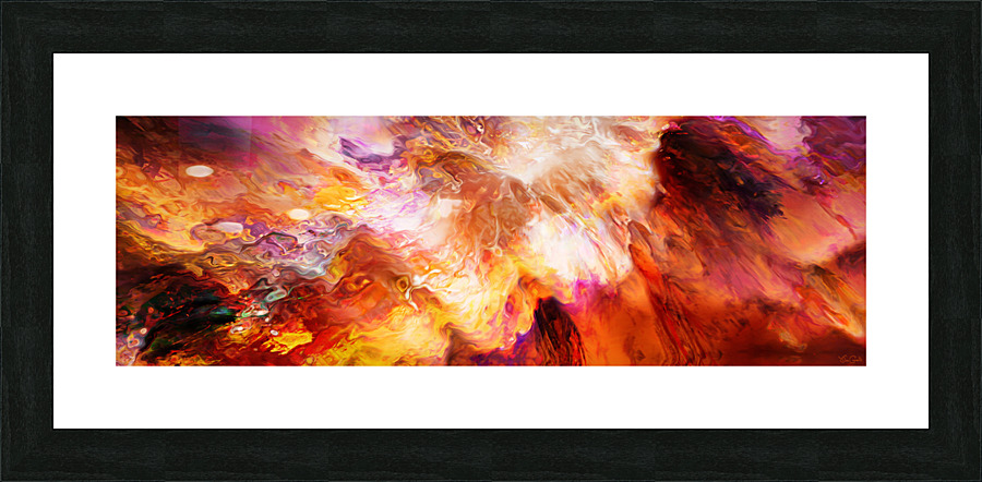 Desire - Abstract Art Picture Frame print