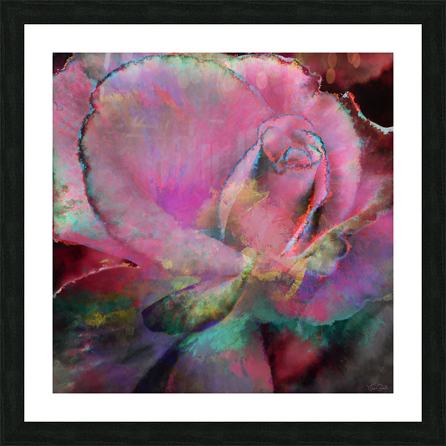 Efflorescence - Abstract Art Picture Frame print