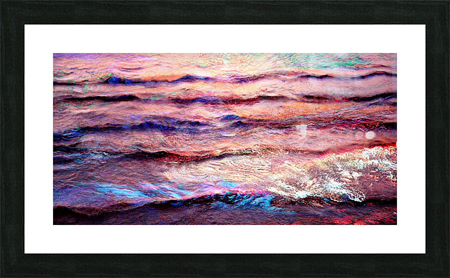 Everything Is Motion - Abstract Art Picture Frame print