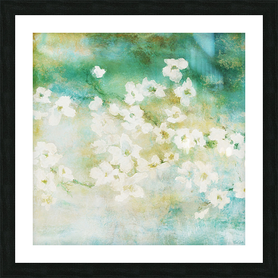Fragrant Waters - Abstract Art Picture Frame print