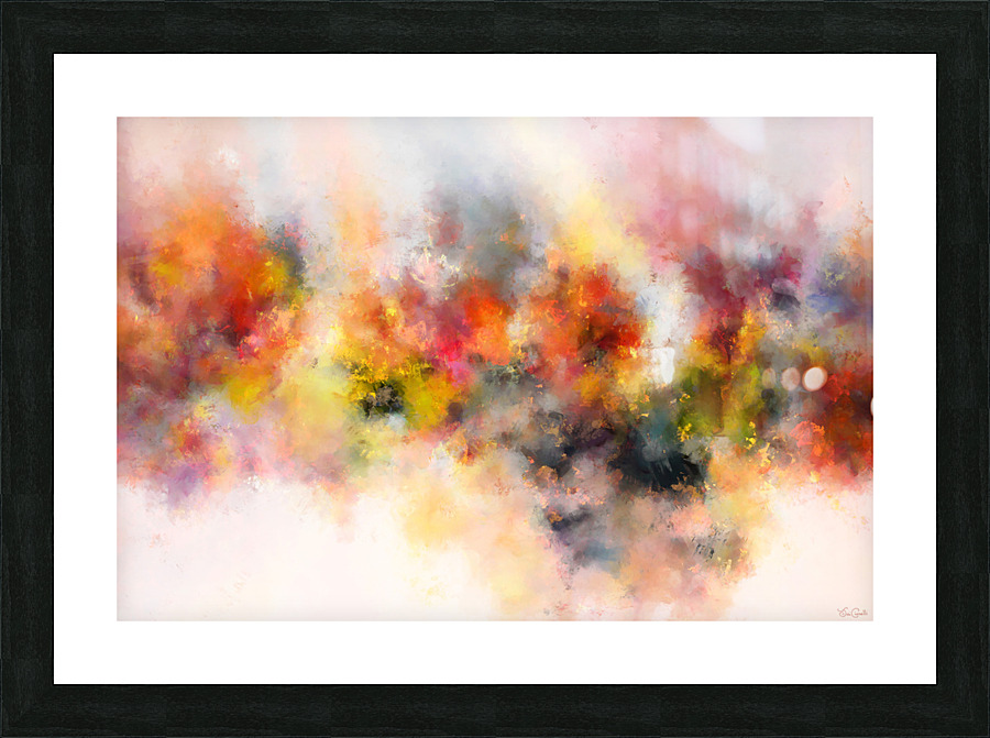 Joyful - Abstract Art Picture Frame print
