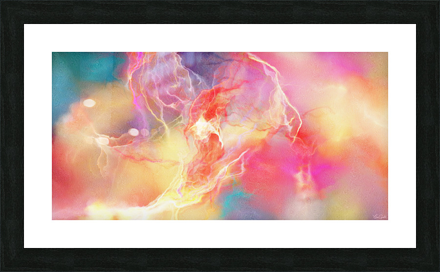 Lighthearted - Abstract Art Picture Frame print