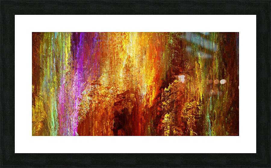 Luminous - Abstract Art Picture Frame print