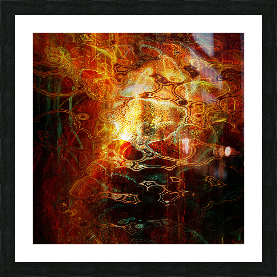 Reflecting - Abstract Art Picture Frame print