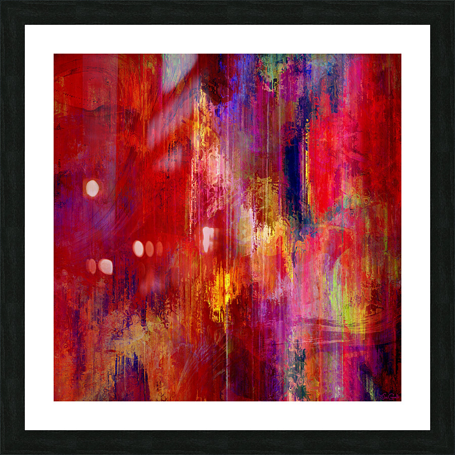 Transition - Abstract Art Picture Frame print