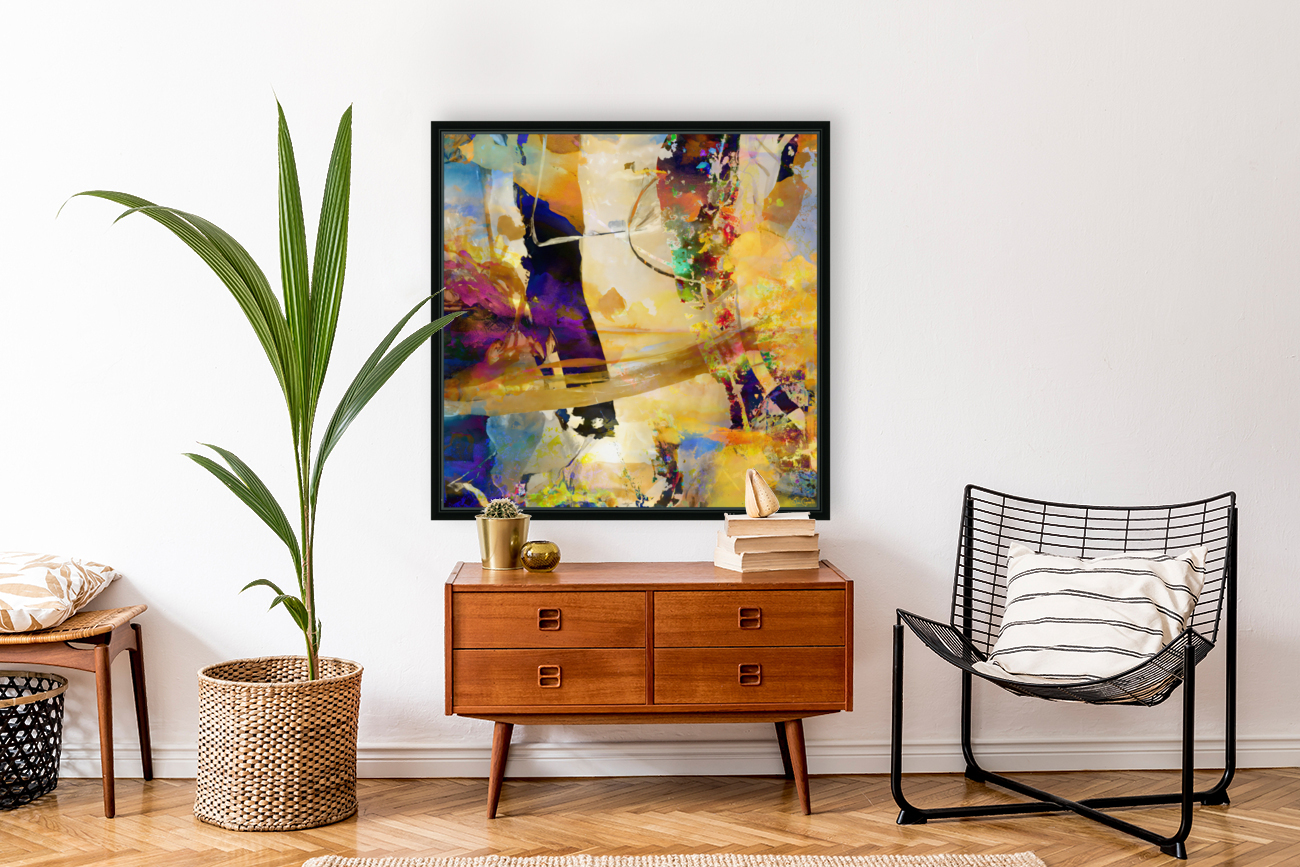 Acclimated Bliss - Abstract Art Reproduction