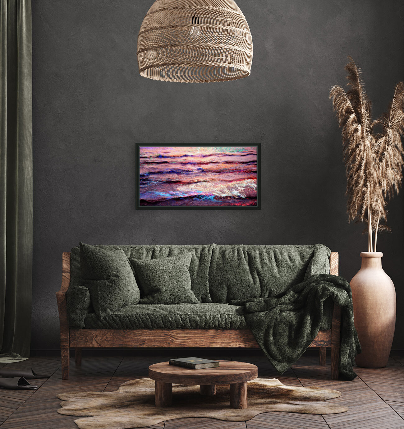 Everything Is Motion - Abstract Art Reproduction