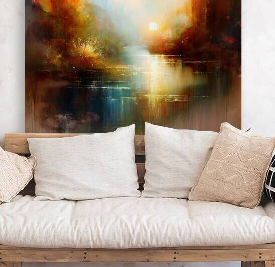 Breath Of Autumn - Abstract Art by Jaison Cianelli