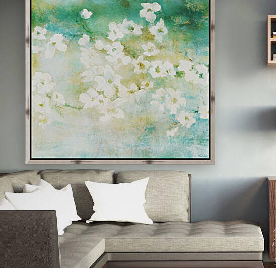 Fragrant Waters - Abstract Art Reproduction