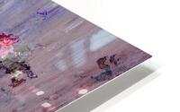 Dancing In The Rain - Abstract Art HD Metal print