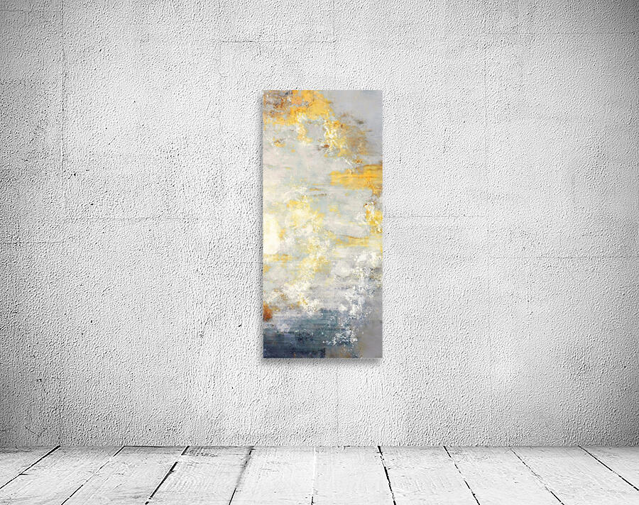Celestial Reflections - Abstract Art - Crop Version 1  Wall Preview