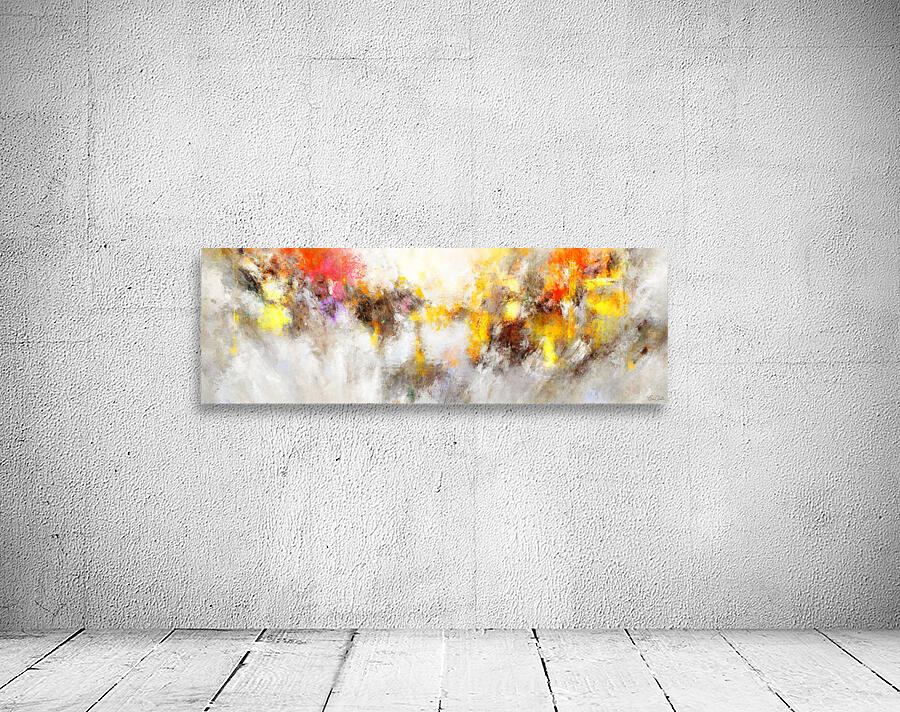 Harbor - Abstract Art Wall Preview