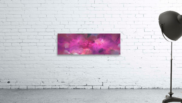 Imagination In Ruby Fire - Abstract Art Wall Preview