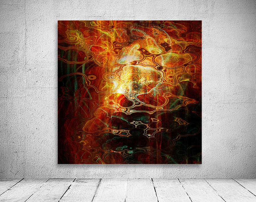 Reflecting - Abstract Art Wall Preview