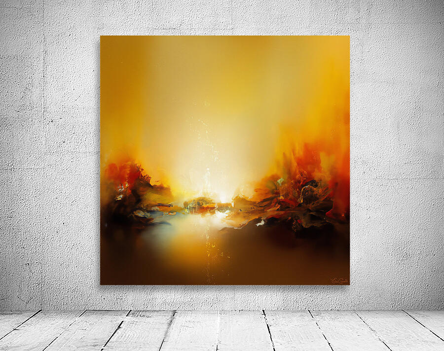 Eternal Flame  - Abstract Art Wall Preview