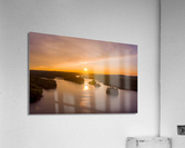July Sunset Over Deer Lake Acrylic Print