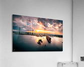 Graphic Novel Ore Dock Acrylic Print