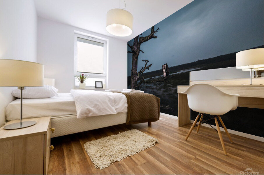 Sad Bird Revised Mural print