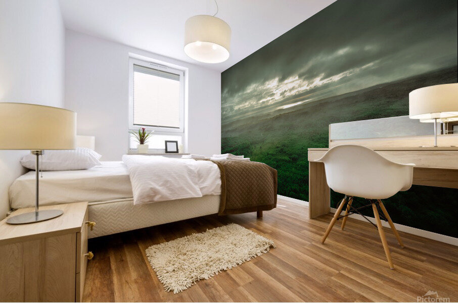 Superior Mist glow Mural print
