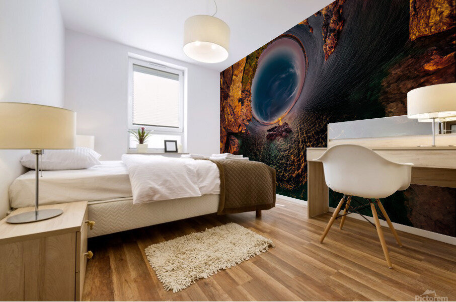 Middle Island Wrap Mural print