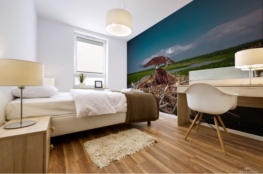 Pops Umbrella ella ella Mural print