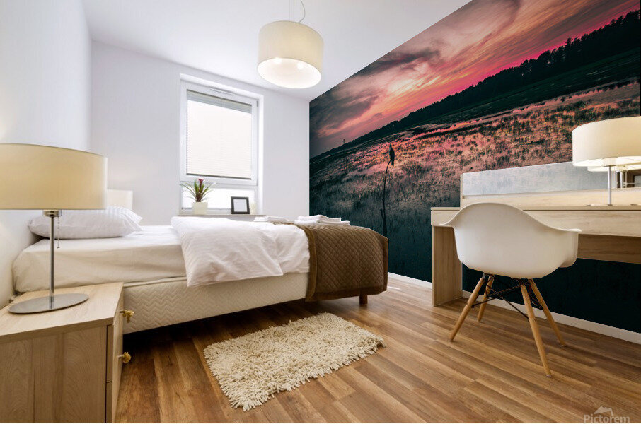 Pops on Fire Mural print