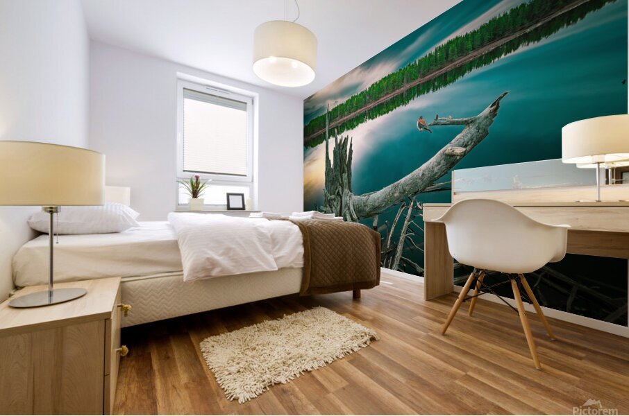 Our Friend Kestrel O.E. Mural print