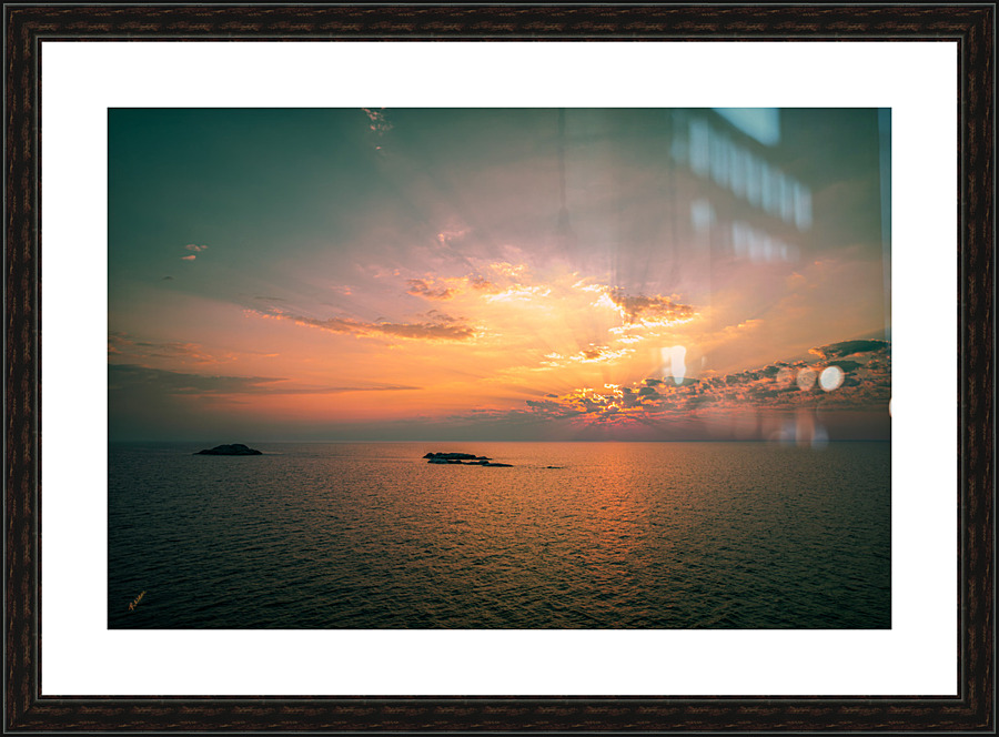 Morning Sun MQT Picture Frame print