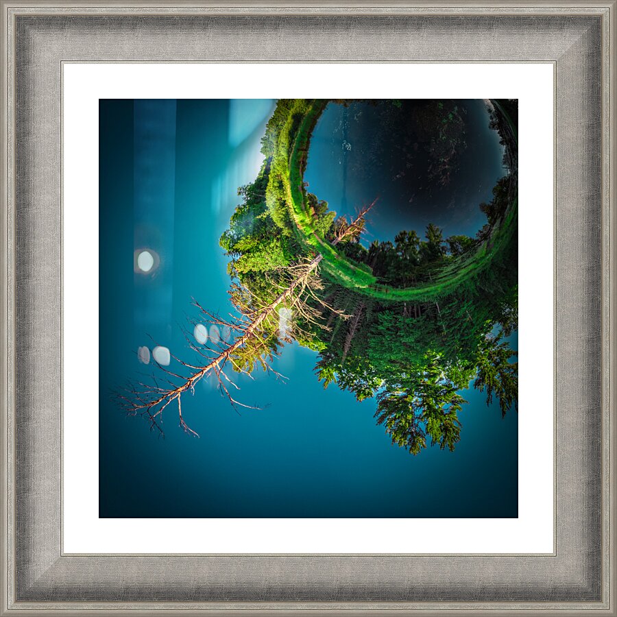Huron Reflections  stitch Picture Frame Printing