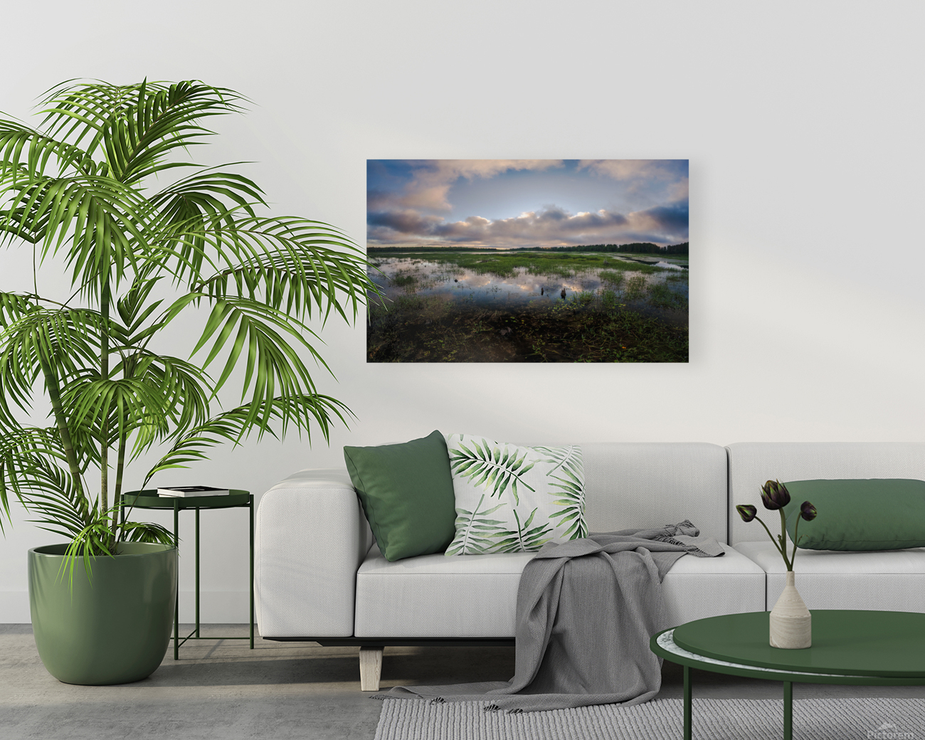 levasseur fluffy cloud reflect 1 Reproduction