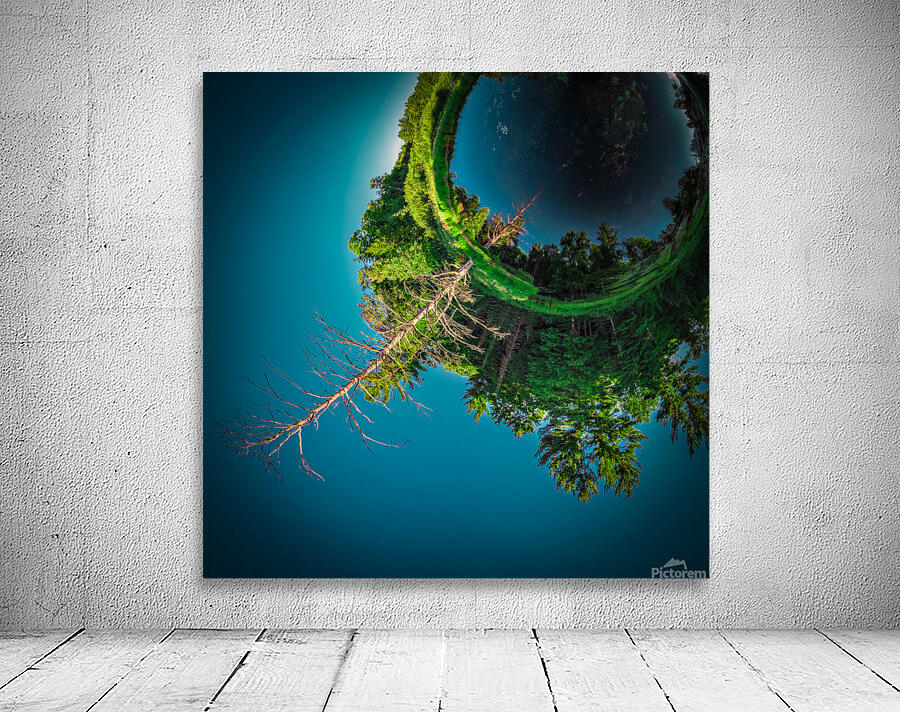Huron Reflections  stitch Wall Preview