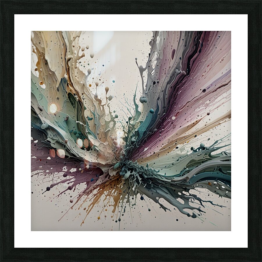 Colors Background  Picture Frame print