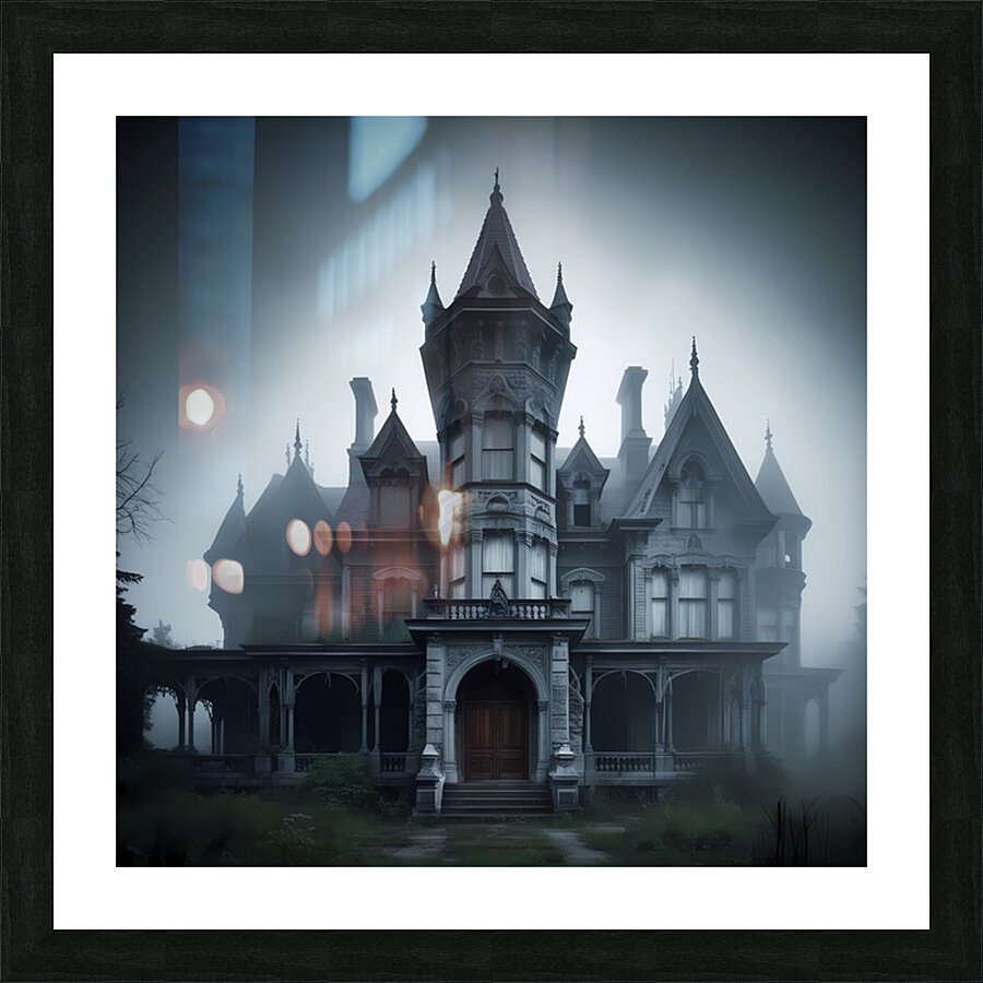 abandoned Victoria Picture Frame print