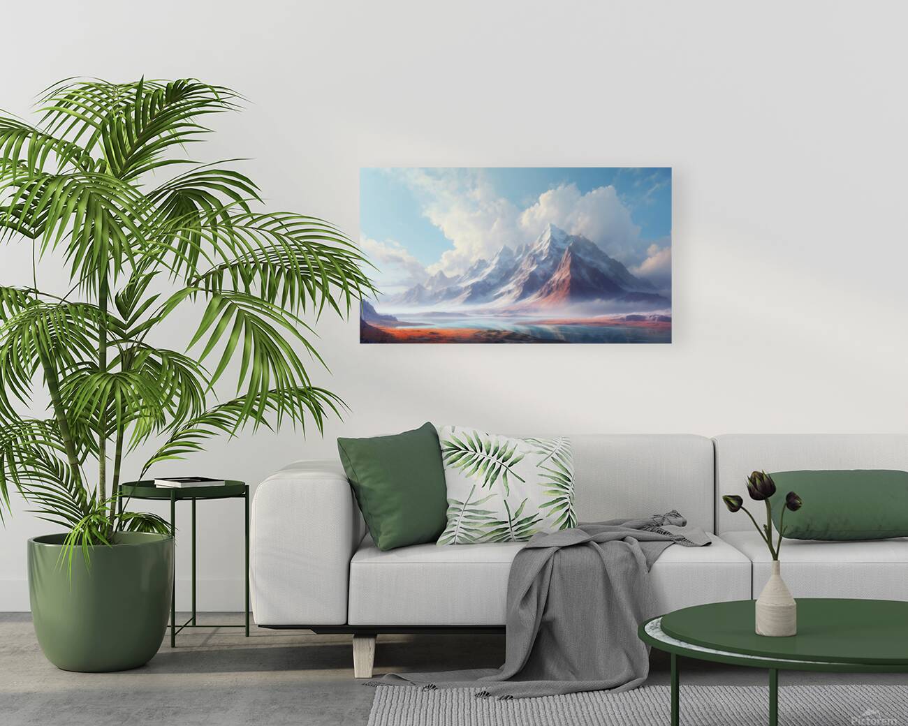 Impressionist style illustration Reproduction