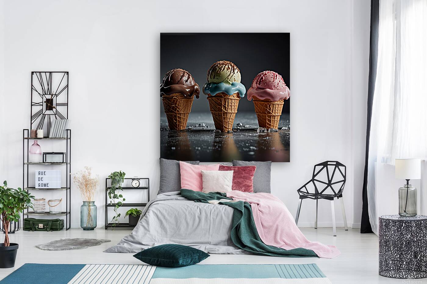 Ice cream Reproduction