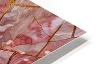 Rose quartz seamless pattern HD Metal print